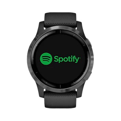 Часы Garmin Venu черные с серым безелем